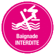 Baignade interdite