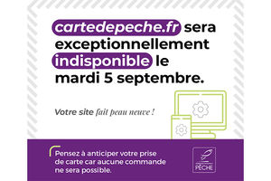 Site cartedepeche.fr en maintenance