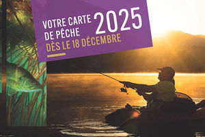Les cartes de pêche 2025 sont disponibles ! 