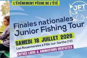 Finales Nationales du Junior Fishing Tour dans la Sarthe : compétition, animations et stars de la pêche au rendez-vous !